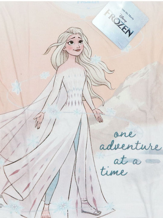 Disney Kinder Schlafanzug Sommerlich Marineblau Frozen