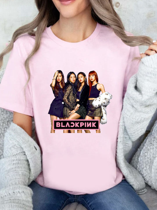 Fruit of the Loom Blackpink Tricou Roz Bumbac