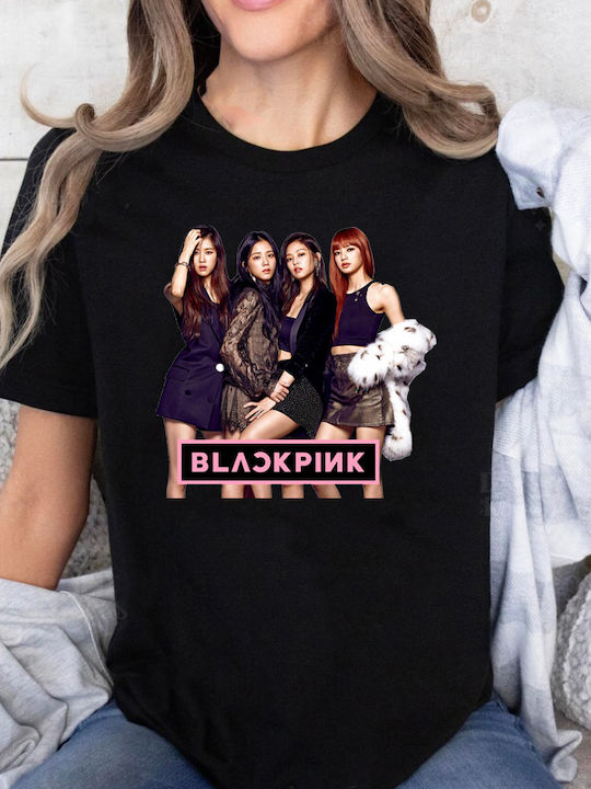 Fruit of the Loom Blackpink T-shirt Cotton