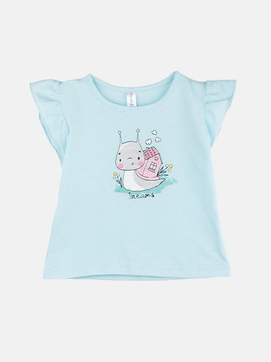 Dreams by Joyce Kids Pyjamas Cotton Light Blue