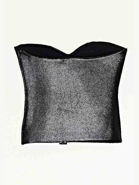 Cuca Women's Crop Top Black