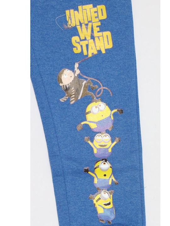 Minions Kids Sweatpants Blue 1pcs