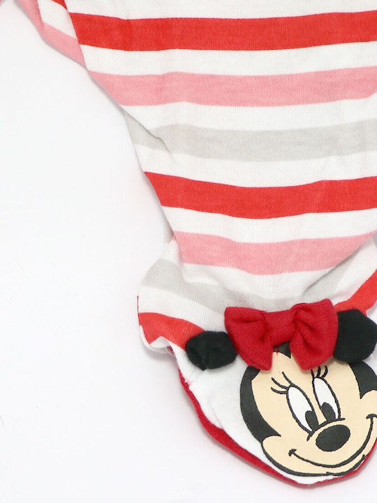 Disney Baby Bodysuit Set Long-Sleeved Red