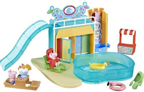 Hasbro Peppa Pig Peppas Waterpark Playset With Candle(f6295)