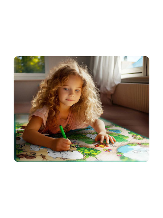 Ricokids Kinder Teppich Grün 120x90cm
