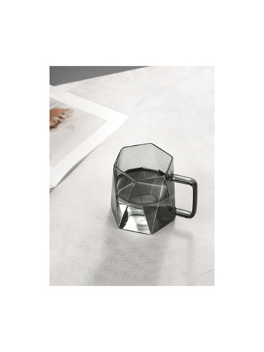 Quasar Becher Glas Transparent 450ml 2Stück