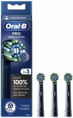 Oral-B Pro Cross Action Ανταλλακτικές Κεφαλές για Ηλεκτρική Οδοντόβουρτσα 188187 1τμχ