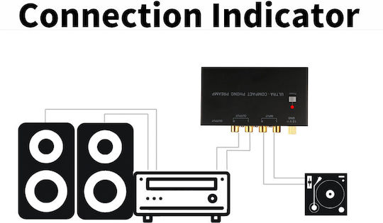 Tp400 Προενισχυτης Phono Turntable Preamplifier Pp400 Slim
