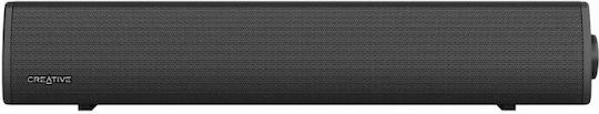 Creative Sound Blaster GS3 Ασύρματα Ηχεία Υπολογιστή 2.0 με RGB Φωτισμό και Bluetooth Ισχύος 24W σε Μαύρο Χρώμα