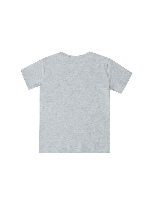 Ubs2 Kids Blouse Short Sleeve Gray