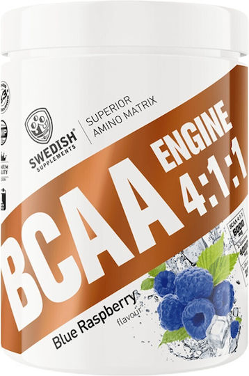 Swedish Supplements BCAA Engine 4:1:1 400gr Zmeură albastră