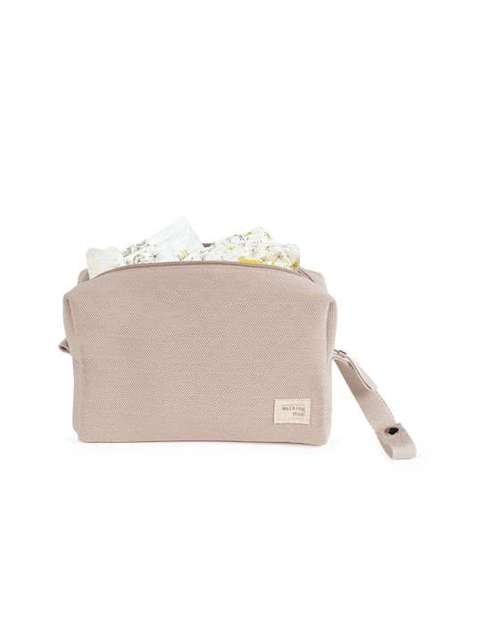 Walking Mum Baby Toiletry Bag Beige