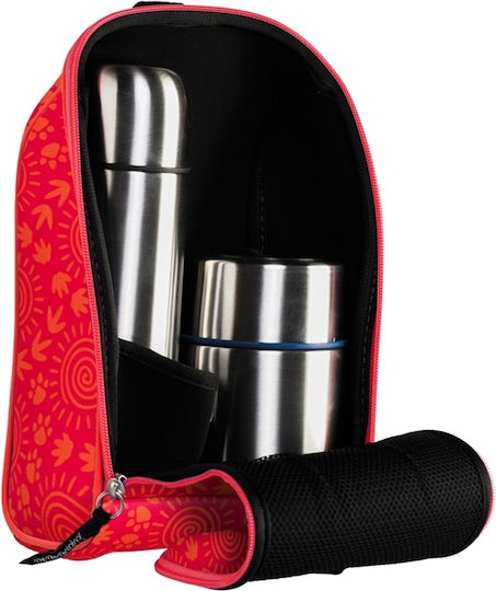 Laken Θήκη Neoprene Με Θερμός Φαγητού & Νερού Βρεφικό Θερμός Φαγητού 350ml
