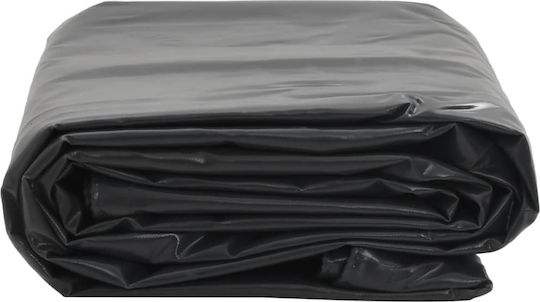vidaXL Waterproof Tarpaulin 600gr/m² 8x6m. Heavy Duty Gray