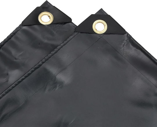vidaXL Waterproof Tarpaulin 600gr/m² 3x2m. Heavy Duty Gray