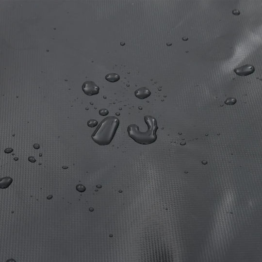 vidaXL Waterproof Tarpaulin 600gr/m² 8x5m. Heavy Duty Black