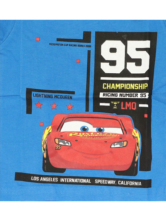 Kids' T-shirt Blue Cars