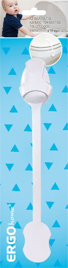 Ergo For Bathroom Safety with Sticker made of Plastic in White Color 24x4cm 1pcs