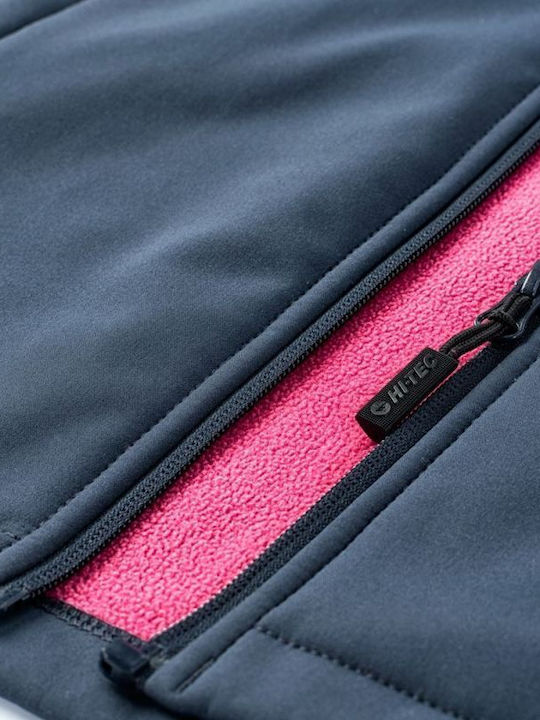 Women's Short Lifestyle Jacket for Winter with Hood BLACK