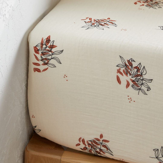 La Redoute Interieurs für Einzelbett 90x190+30cm mit Gummizug Beige