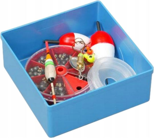 Allit Plastic Organizator pentru Bin-uri de Unelte Stivuibile L10.8xW10.8xH4.5cm