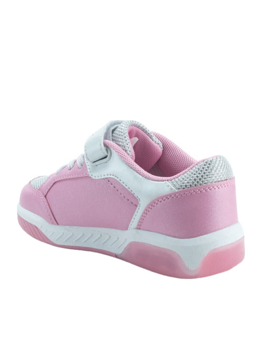 Παιδικά Sneakers με Σκρατς Ροζ