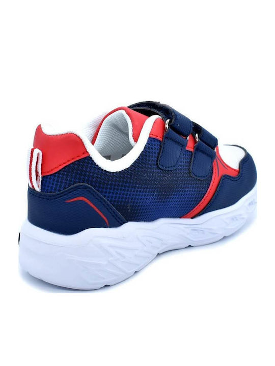 Kids Sneakers Anatomic with Scratch & Lights Blue