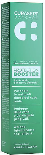 Curasept Daycare Protection Booster Οδοντόκρεμα για Ουλίτιδα & Πλάκα Herbal Invasion 75ml