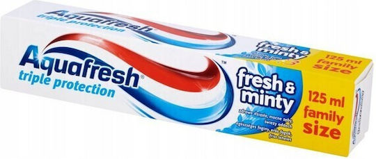 Aquafresh Свежа И Ментово Тройна Защита Паста За Зъби 125мл
