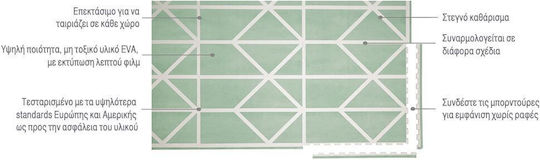 Toddlekind Kids Floor Puzzle Nordic 6 Pieces