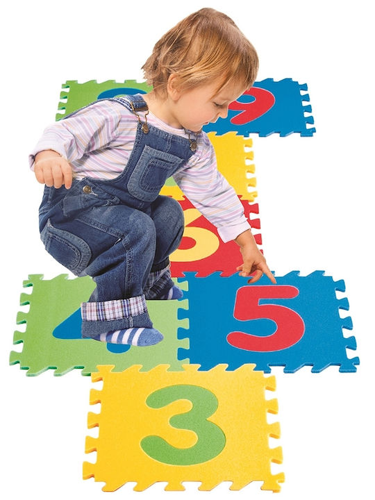 Pilsan Kids Educational Floor Puzzle with Numbers 9pcs