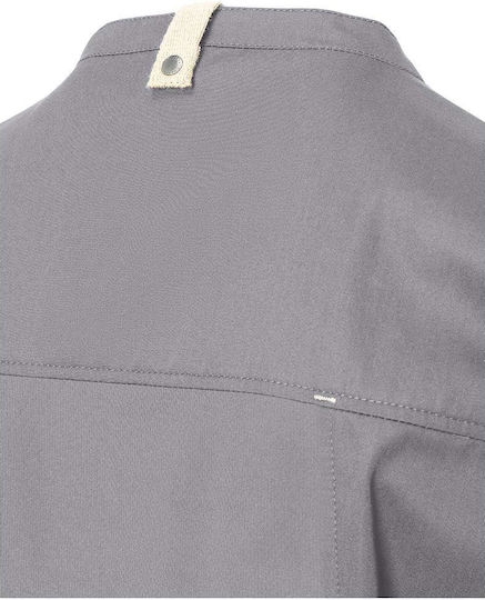 Karlowsky Mantel Koch 100% Baumwolle Gray mit Kurzärmelig Green-Generation