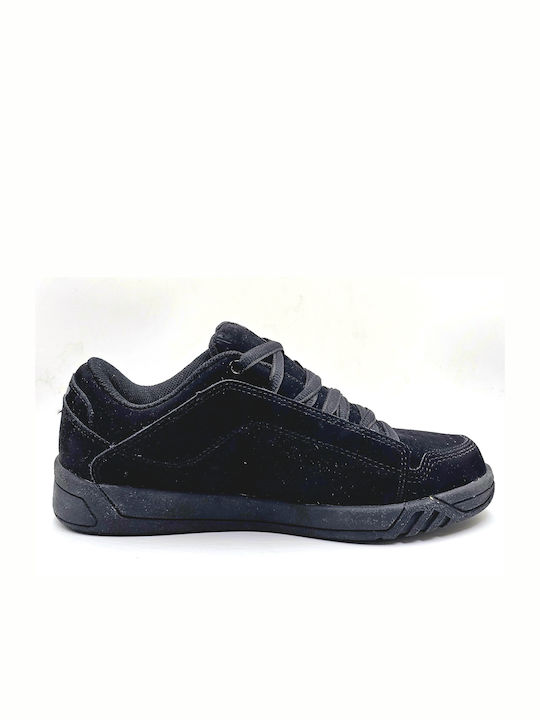 Reef 3032/bla Black Tool 3 Kids' Skate Shoes Made of Nubuck Leather Black