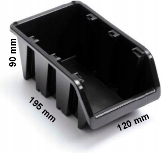 Prosperplast Plastic Tool Bin Organiser W19.5xD12xH9cm