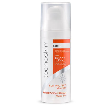 Tecnoskin Sun Protect Rezistentă la apă Crema protectie solara Loțiune SPF50+ 50ml