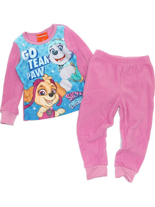 Nickelodeon Kids' Pajamas Winter Fleece Pink