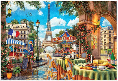 Μια Καθημερινή Ημέρα στο Παρίσι Puzzle 2D 2000 Pieces