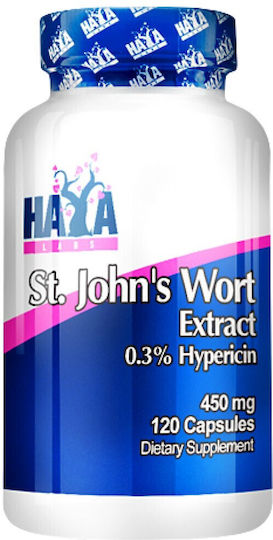 Haya Labs St. Jonh's Wort 450мг 120 табове