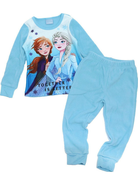 Disney Παιδική Πιτζάμα Χειμωνιάτικη Fleece Frozen Disney Παιδική Πιτζάμα Χειμωνιάτικη Fleece Frozen