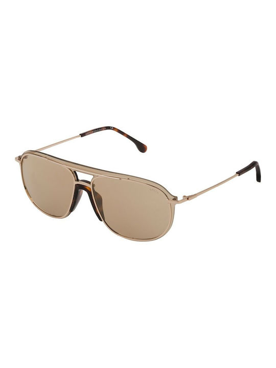 Lozza Sunglasses Χρυσά with Metal Frame & Gold Lens Lozza Sunglasses Χρυσά with Metal Frame & Gold Lens