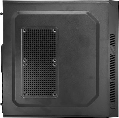 Powertech PT-1168 Midi Tower Computer Case Black