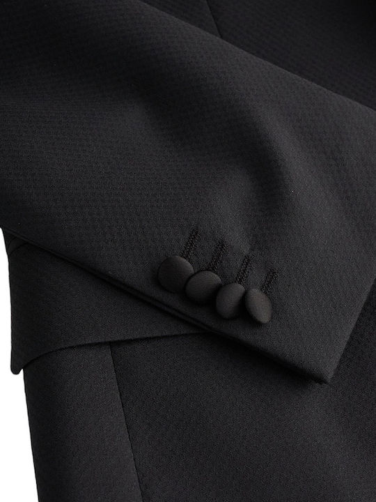 Men's Winter Suit Jacket Black