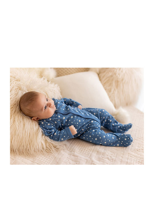 Makoma Baby Bodysuit Set Long-Sleeved Blue