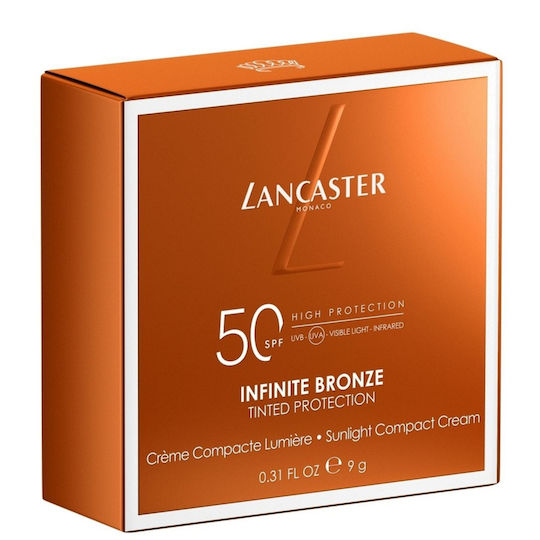 Lancaster Infinite Bronze Sunscreen Powder Face SPF50 with Color 9gr