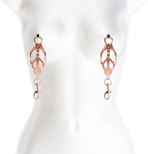 Ns Novelties Nipple Clamps in Gold Color