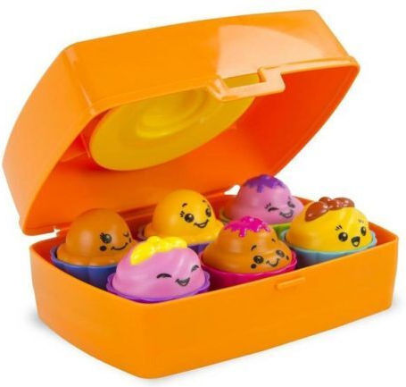 Tomy Baby-Aktivitätsspielzeug Shake & Sort Cupcakes