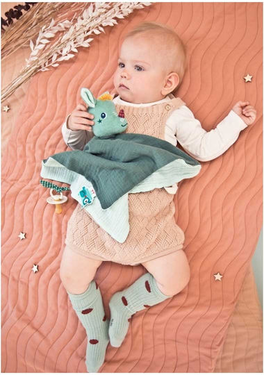 Lilliputiens Baby-Windeln Doudou Joe the Dragon Grüne