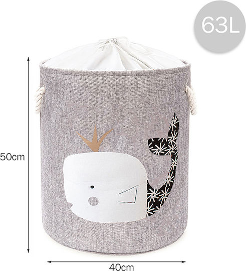 Sipo Premium Multi-purpose Basket with Whale Cord 63l Sip-xb01