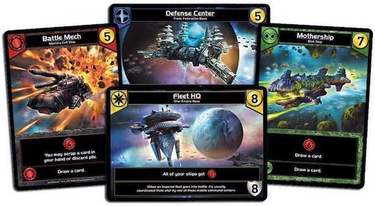 Настолна игра Star Realms Deck Building за 2 играчи 12+ години (EN) Wise Wizard Games