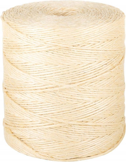 vidaXL Σχοινί Στριφτό 2mm 600m Σιζάλ 3.3kg